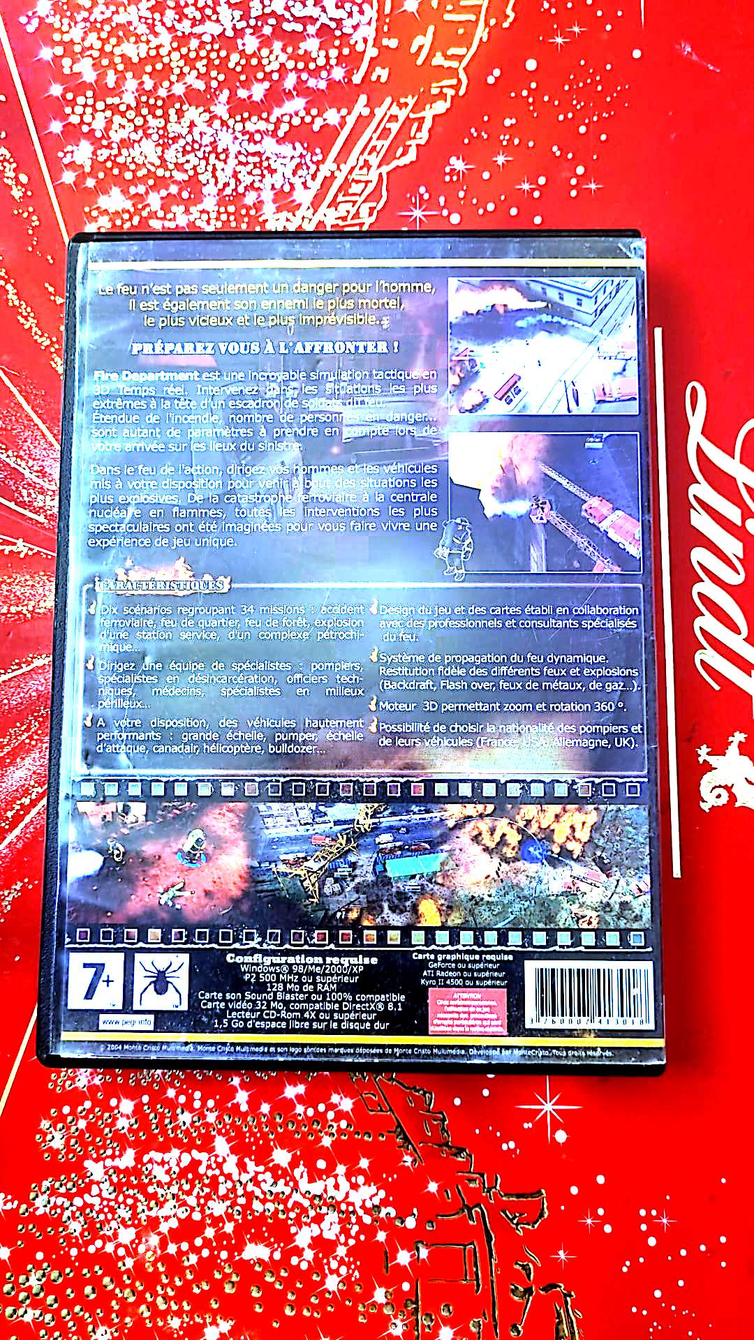 jeu pc fire department vendu en bon etat par blaspo