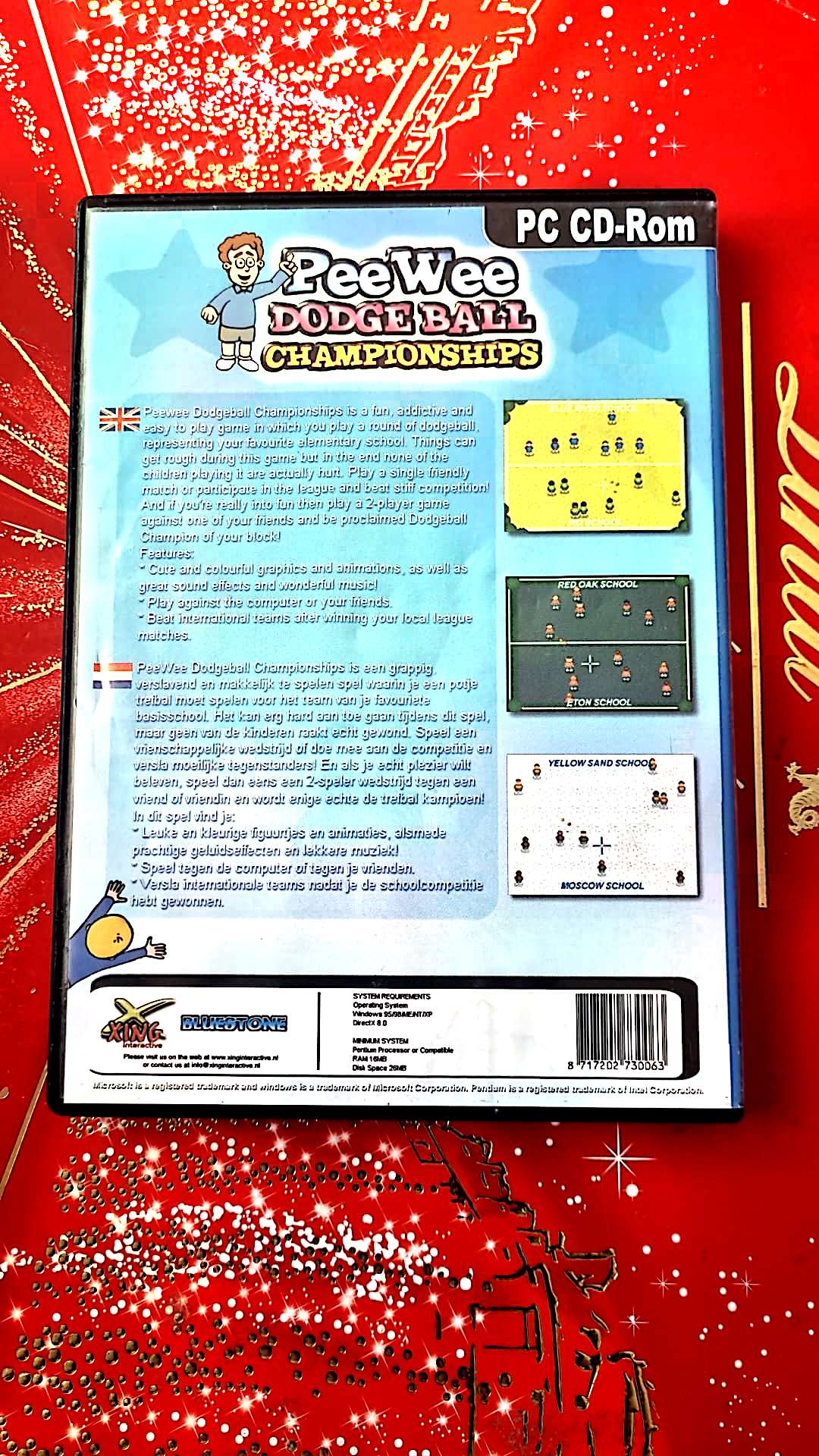 jeu pc peewee dodge ball championships vendu en bon etat par blaspo