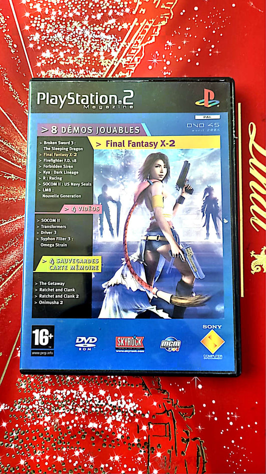 PlayStation 2 Magazine DVD Avril 2004 – 8 Démos Jouables + Vidéos et Sauvegardes