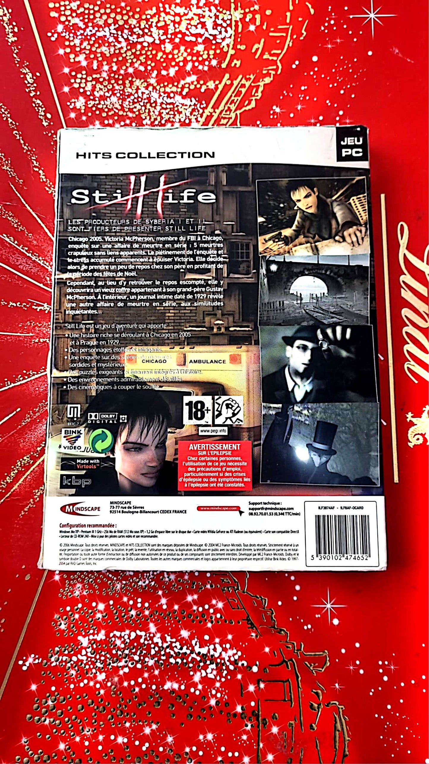 jeu pc still life vendu en bon etat par blaspo