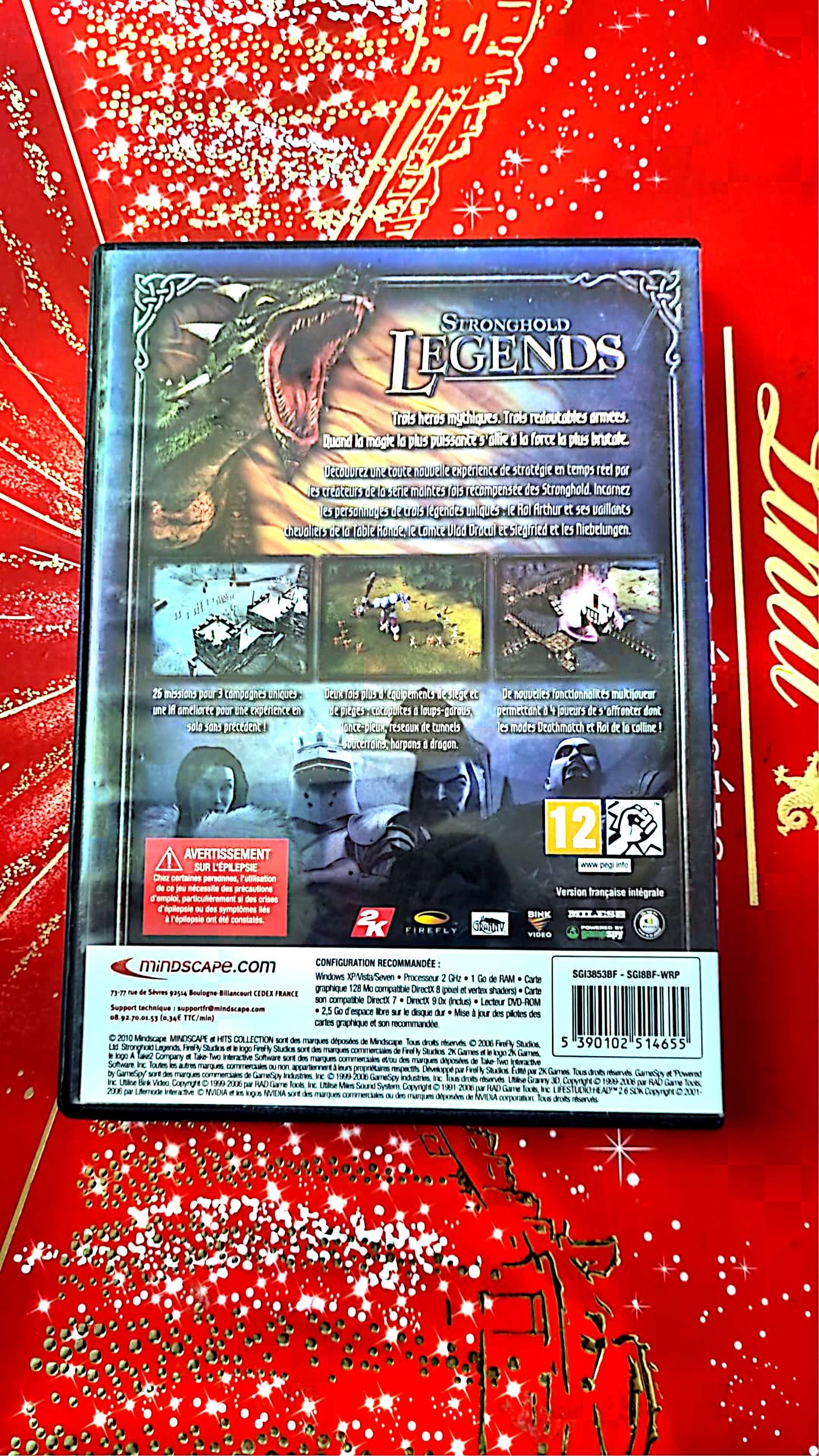 jeu pc stronghold legends vendu en bon etat par blaspo