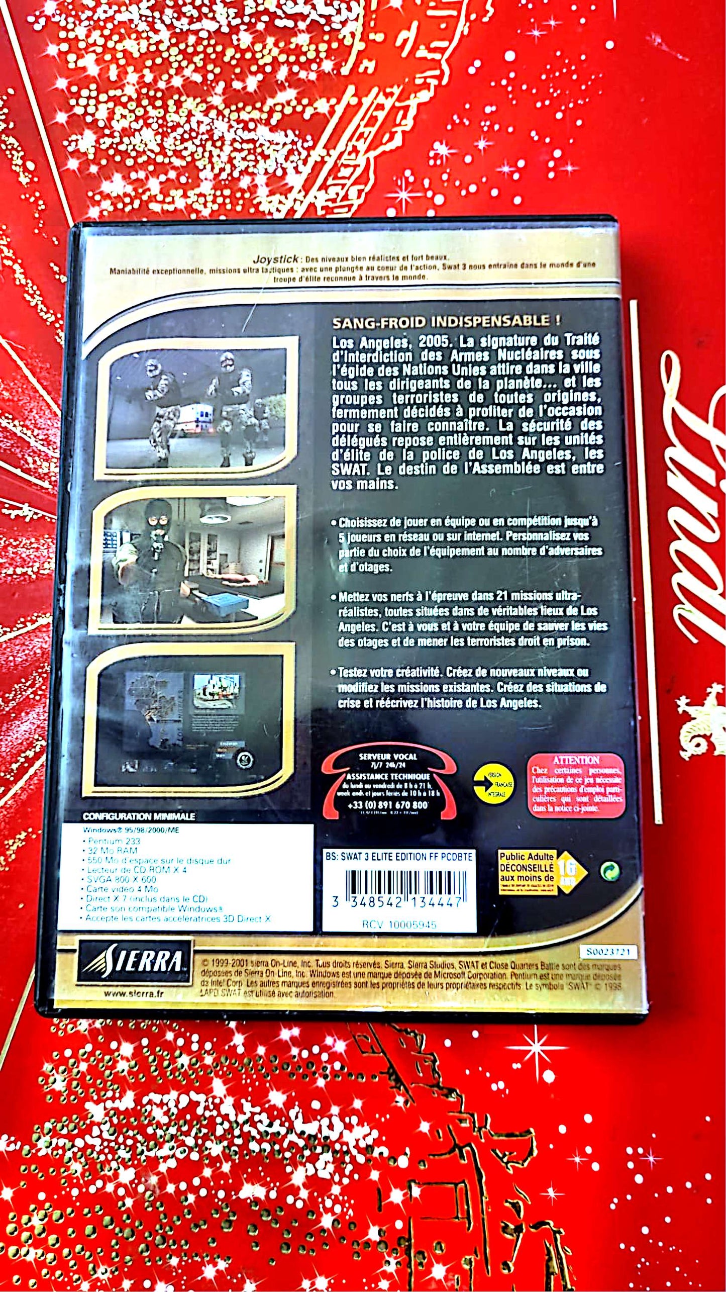 jeu pc swat 3 vendu en bon etat par blaspo