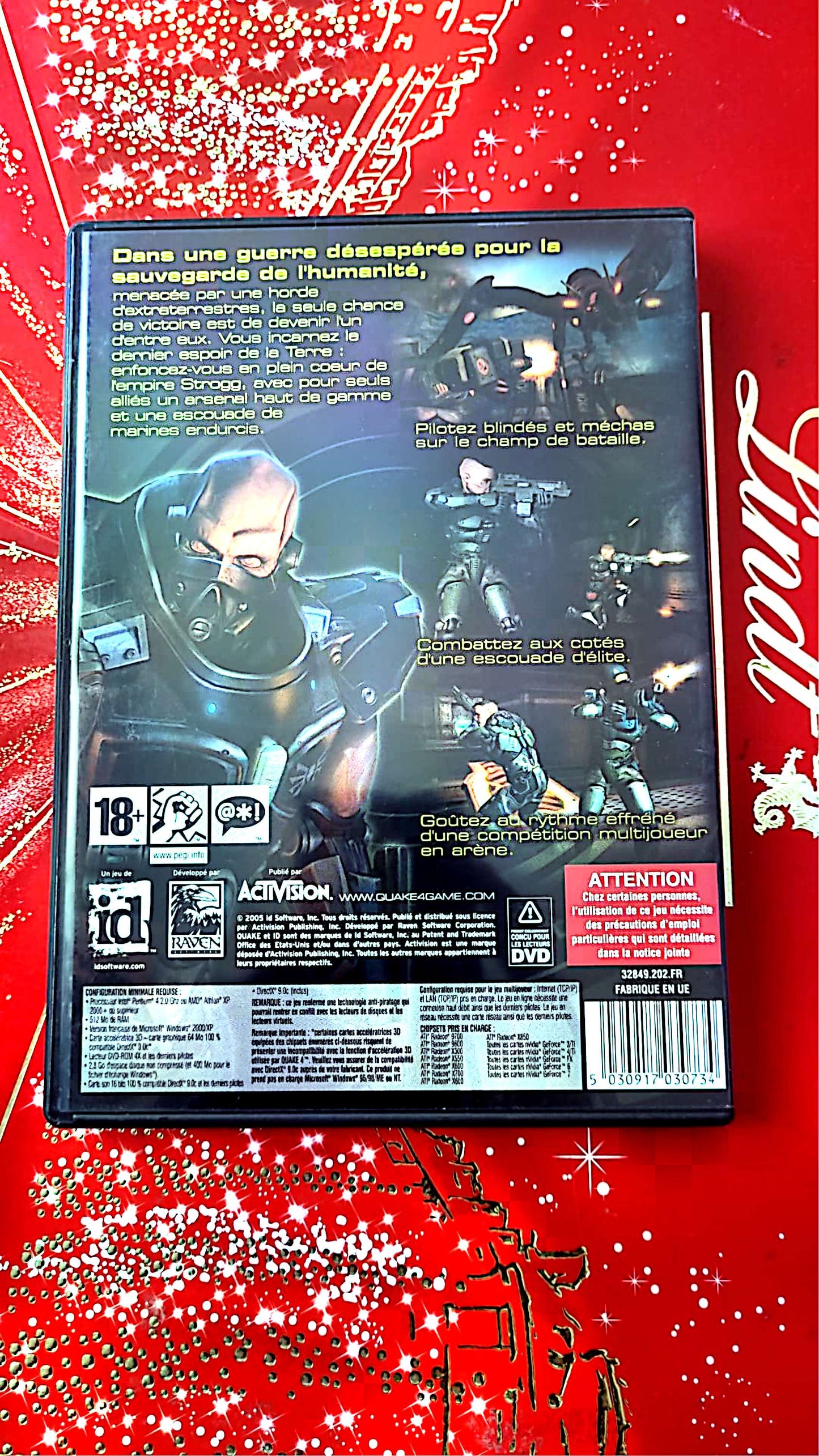 jeu pc Quake 4 vendu en bon etat par blaspo