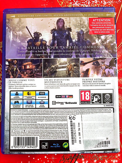 The Elder Scrolls Online Tamriel Unlimited – PS4 – Jeu vidéo RPG – Version française jeu ps4