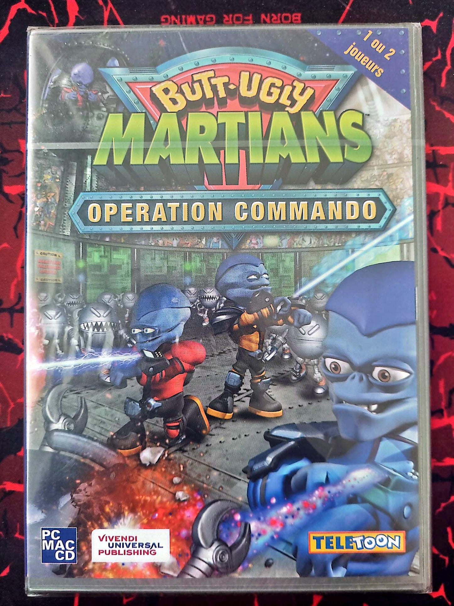 Butt-Ugly Martians Operation Commando Jeu PC/Mac CD – Action Arcade 1 à 2 Joueurs