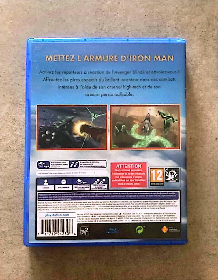 Jeu vidéo PS4 : Iron Man Ps4 (Iron Man Ps4)