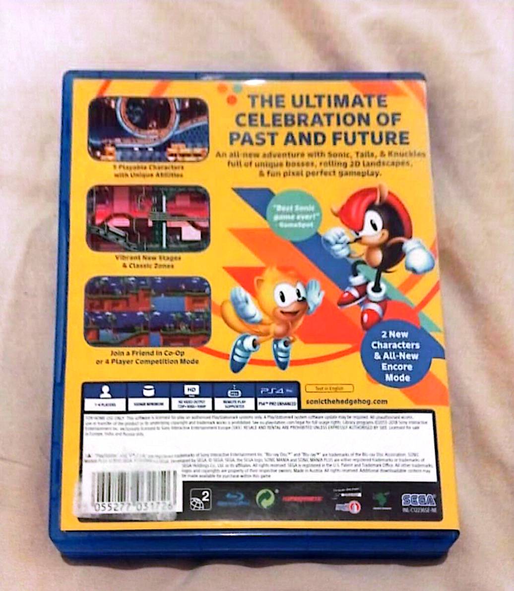 Jeu vidéo PS4 : sonic mania plus ps4 (Sonic Mania Plus PS4)