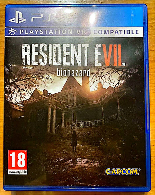 Jeu vidéo PS4 : résident evil biohazard (Jeu ps4 résident evil biohazard )