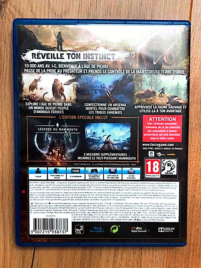 Jeu vidéo PS4 : far cry primal ps4 (Far Cry Primal PS4)