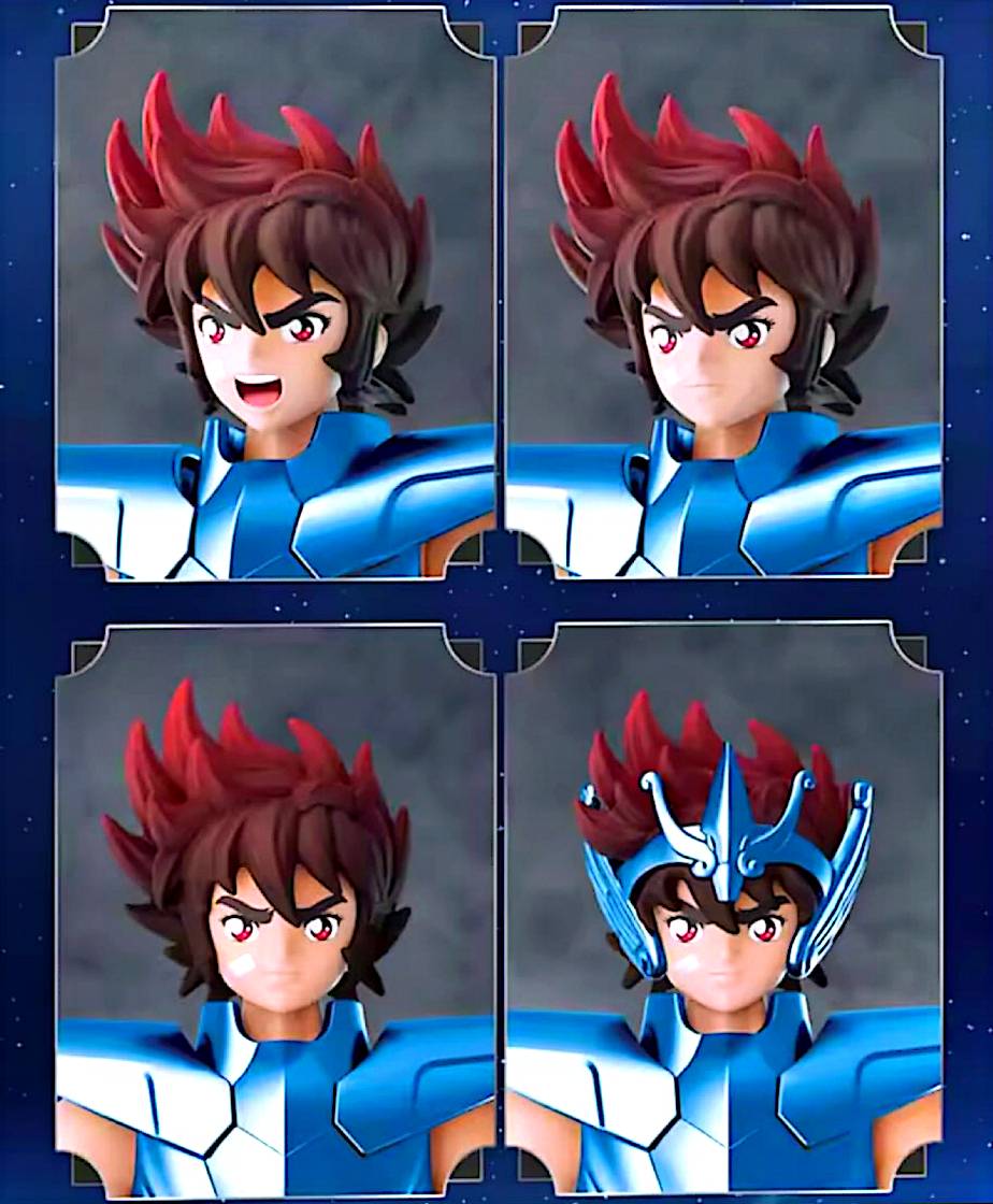 Figurine articulée Saint Seiya Pegasus Seiya – 14 cm – Modèle collector à assembler avec effets d’attaque – Chevalier de Bronze – Livraison gratuite France – neuf