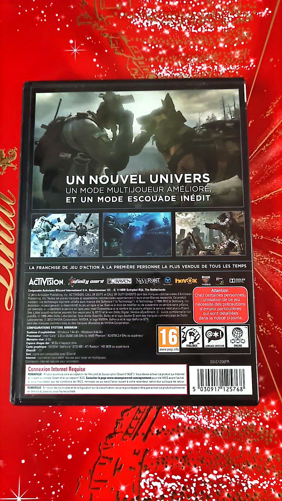 Jeu vidéo PC : Call of Duty Ghosts