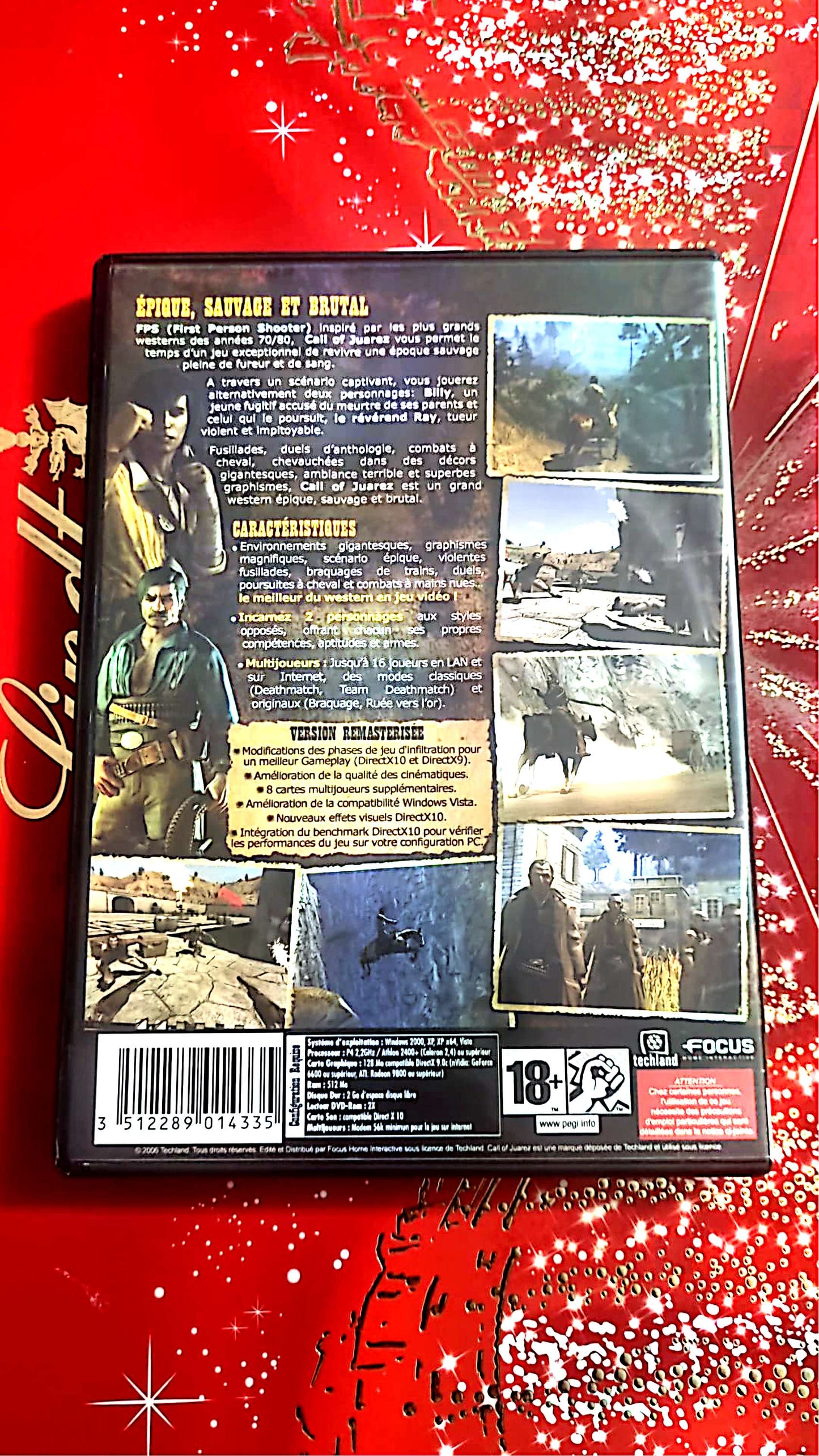 jeu pc collection fps call of juarez
