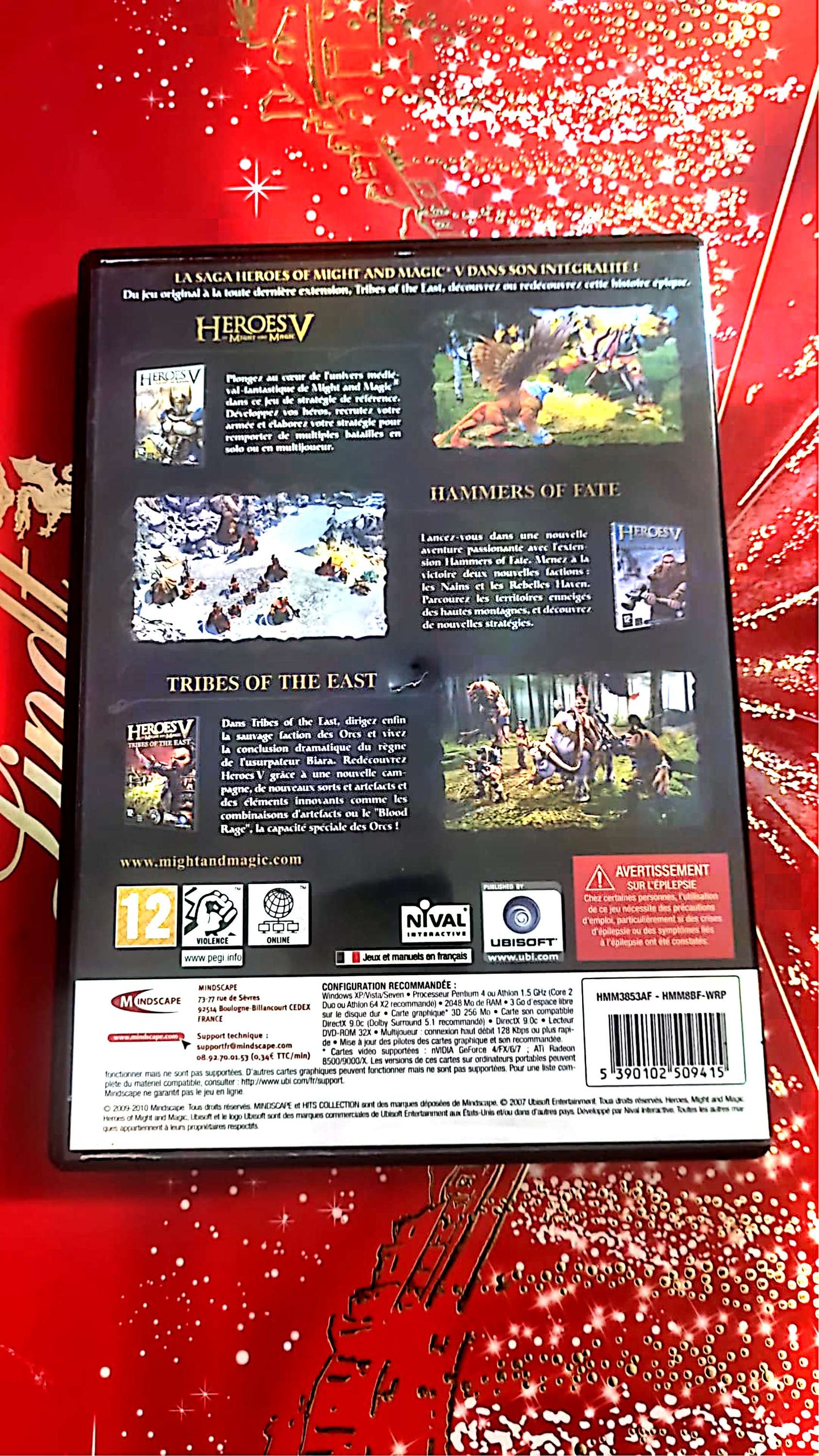 jeu pc heroes V of might and magic gold edition