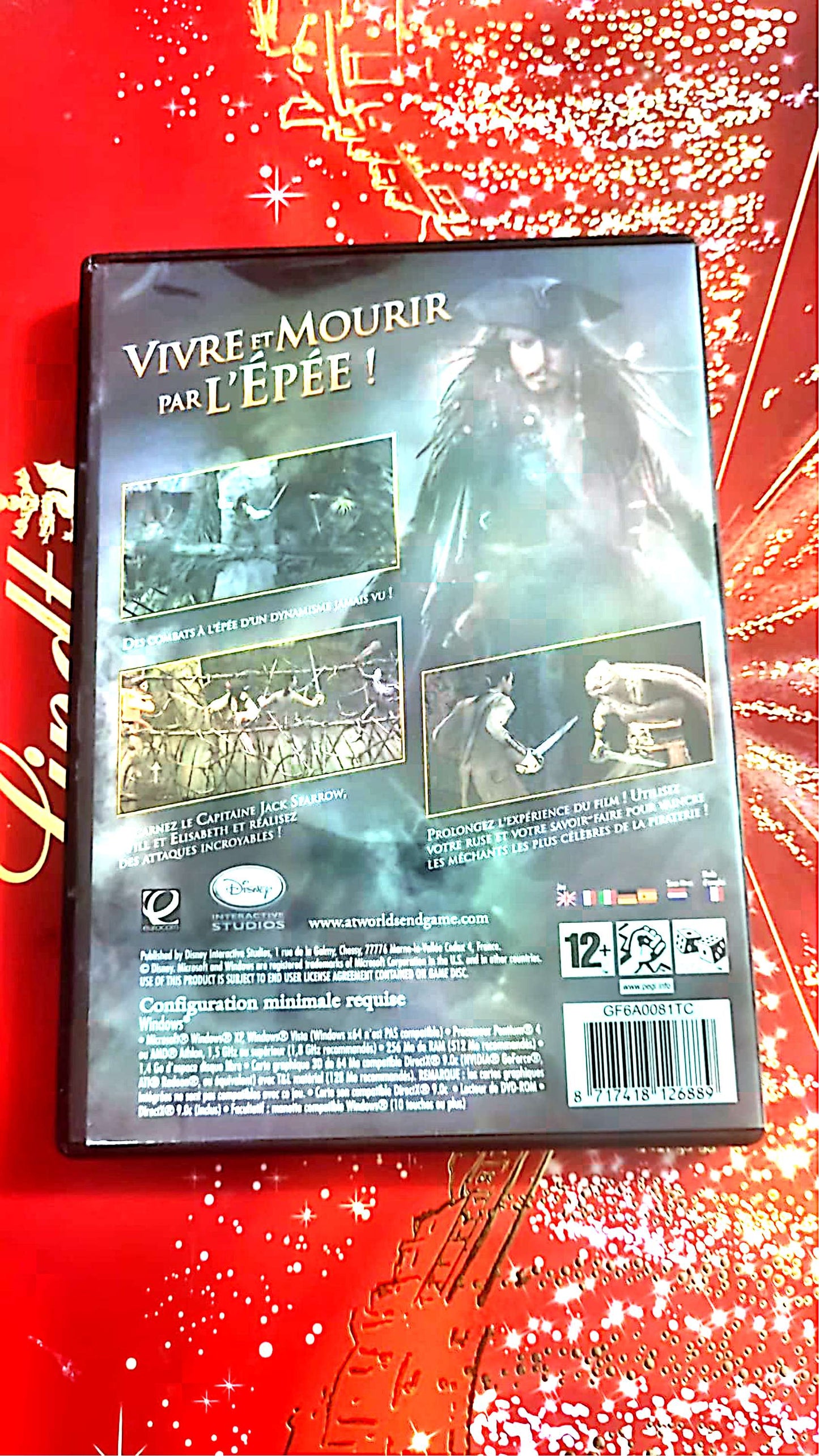 jeu pc disney pirates des caraïbes jusqu'au bout du monde