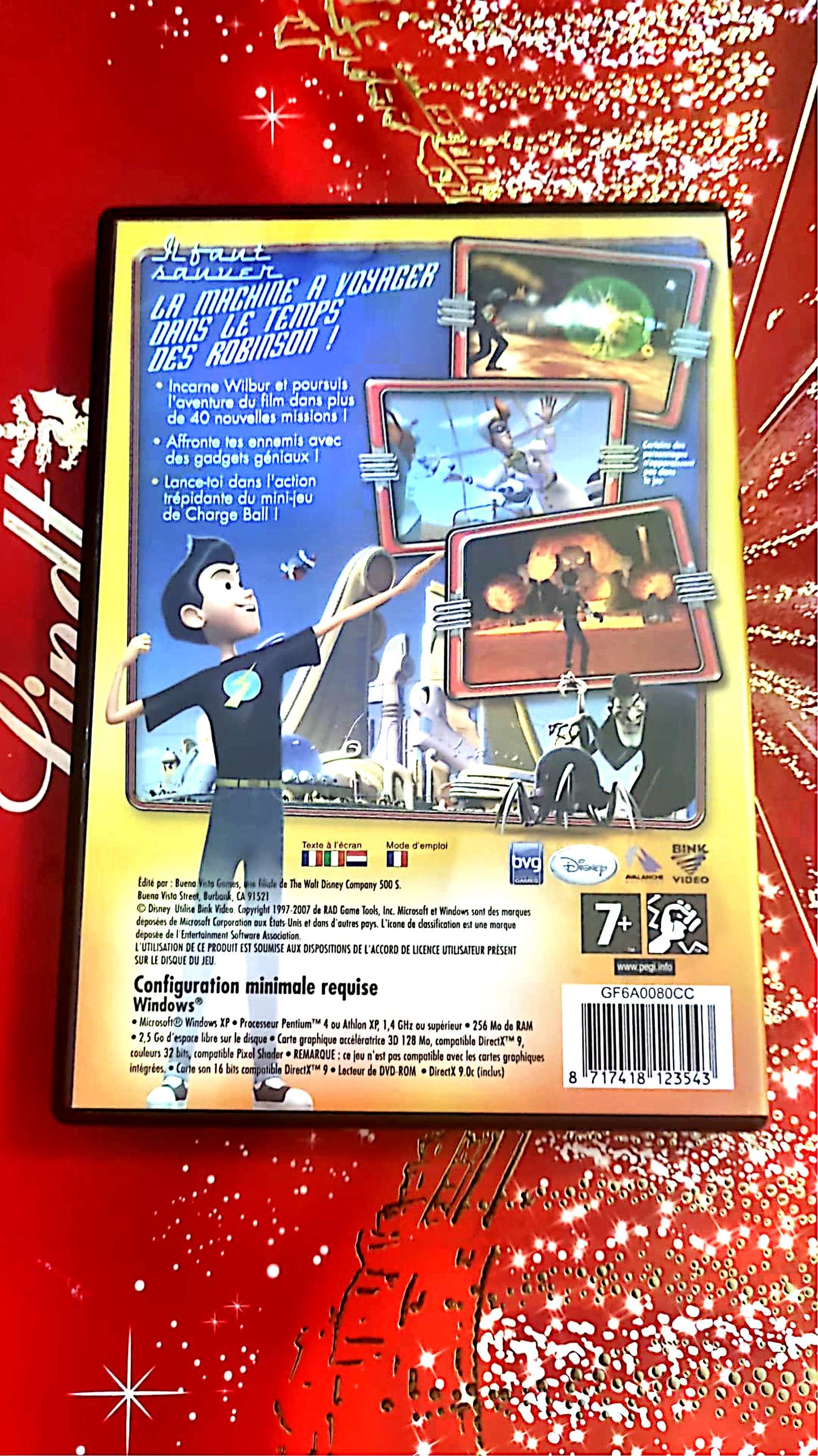 jeu pc walf disney bienvenue chez les robinson