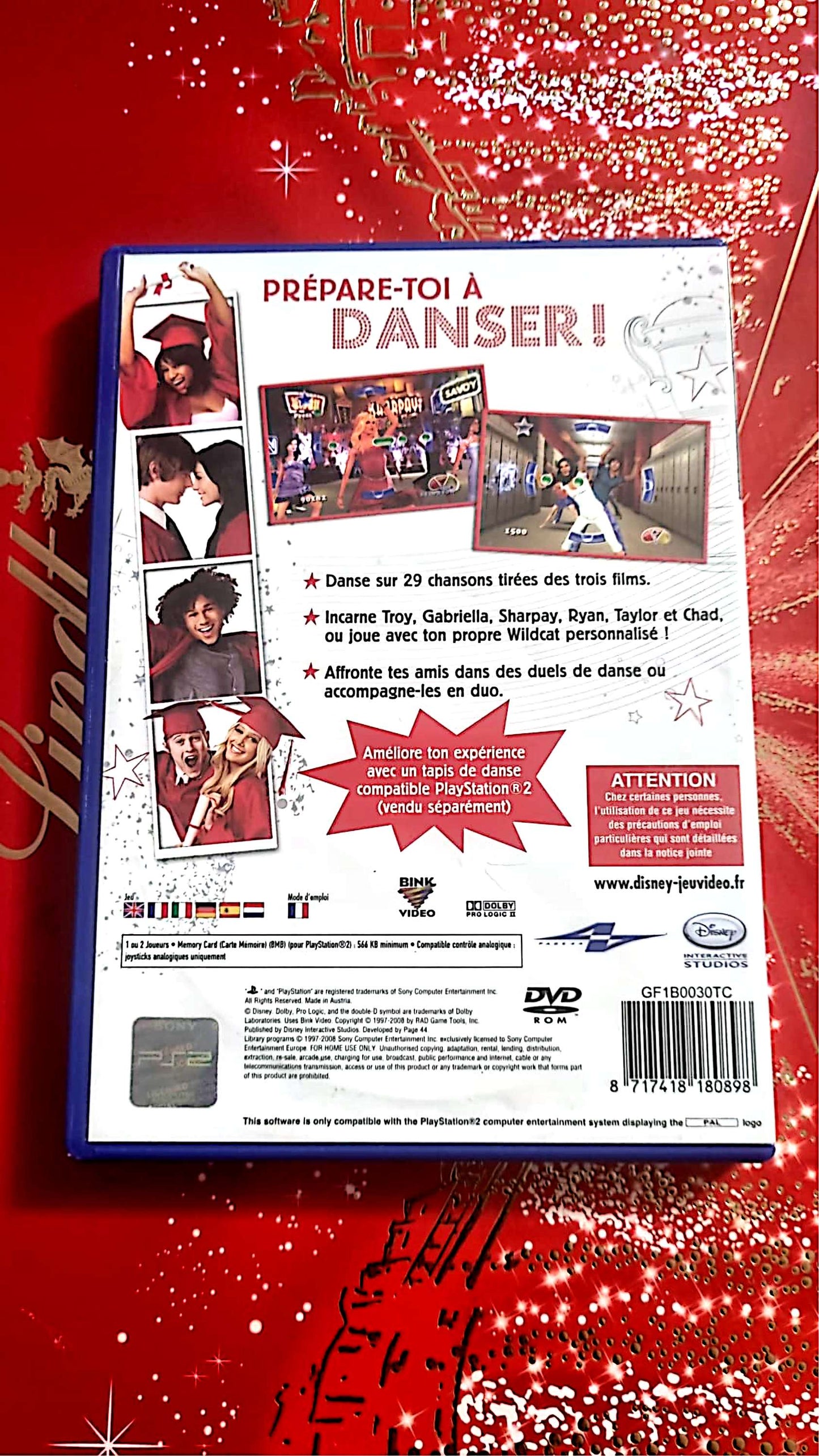 jeu ps2 disney high school musical 3 vendu en bon etat par blaspo