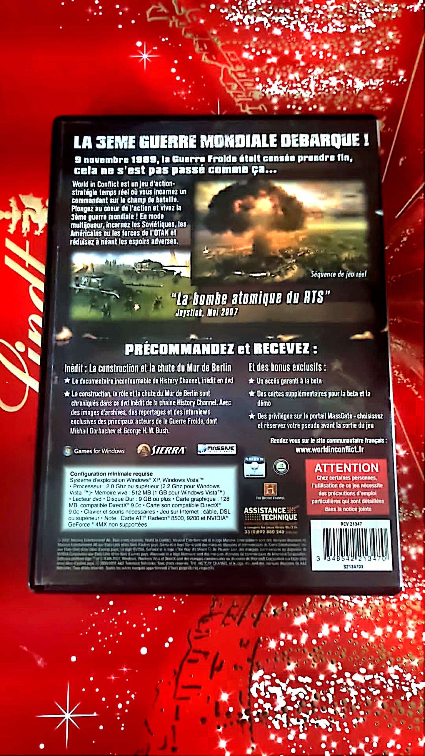 jeu pc world in conflict