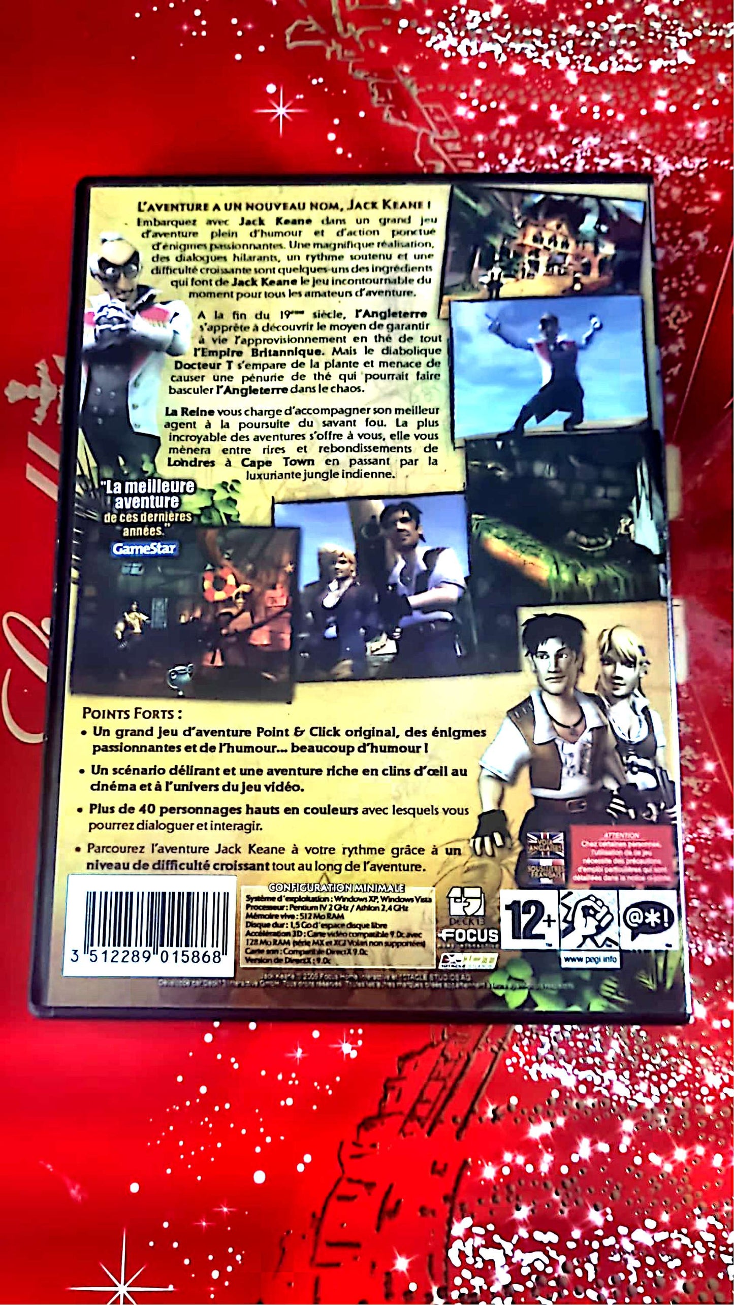 jeu pc collection aventure jack keane