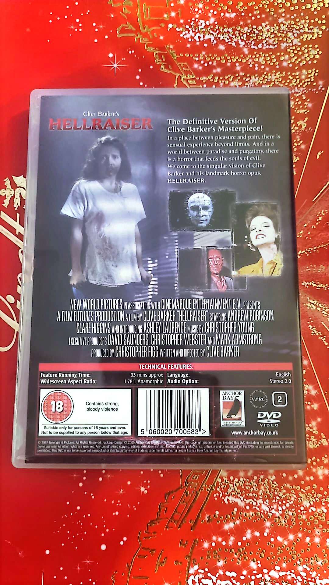 Hellraiser DVD