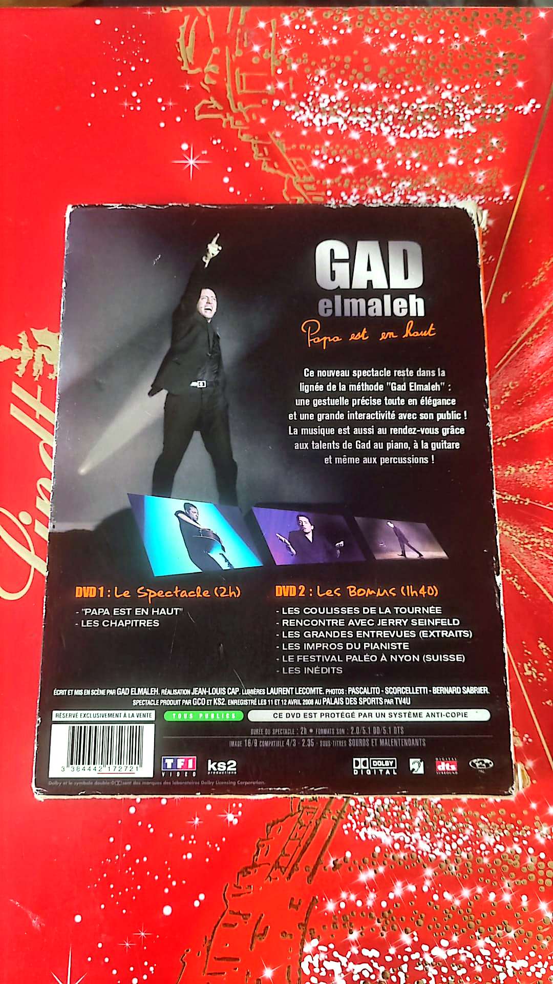 gad elmaleh - papa est en haut DVD