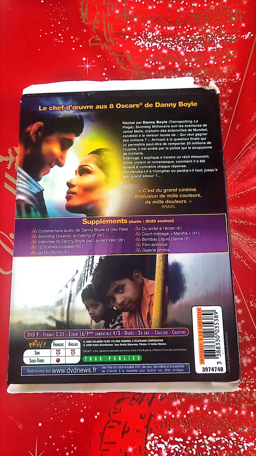 slumdog millionaire DVD