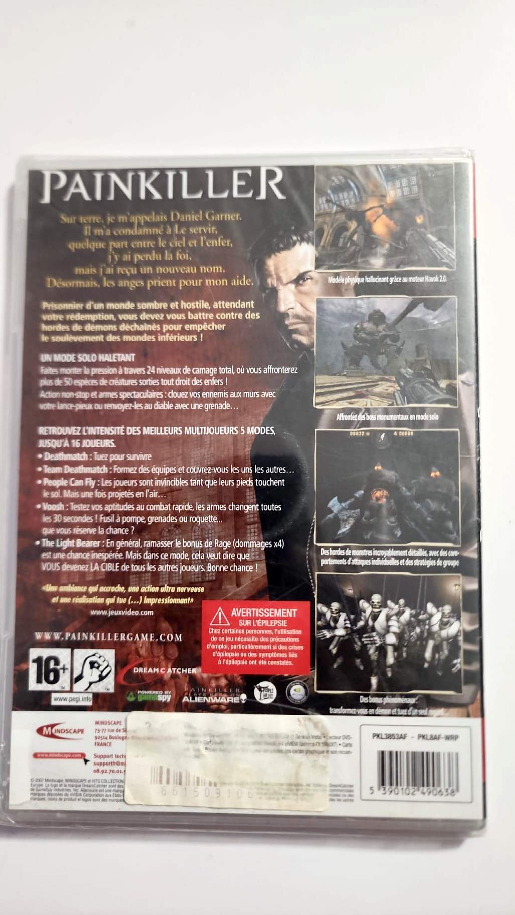 Painkiller – Hits Collection – Jeu PC DVD-ROM – Neuf