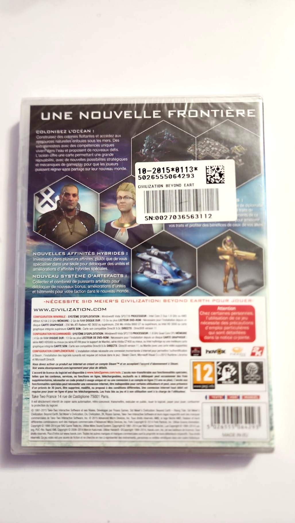 Civilization: Beyond Earth – Rising Tide – Extension PC DVD-ROM – Neuf