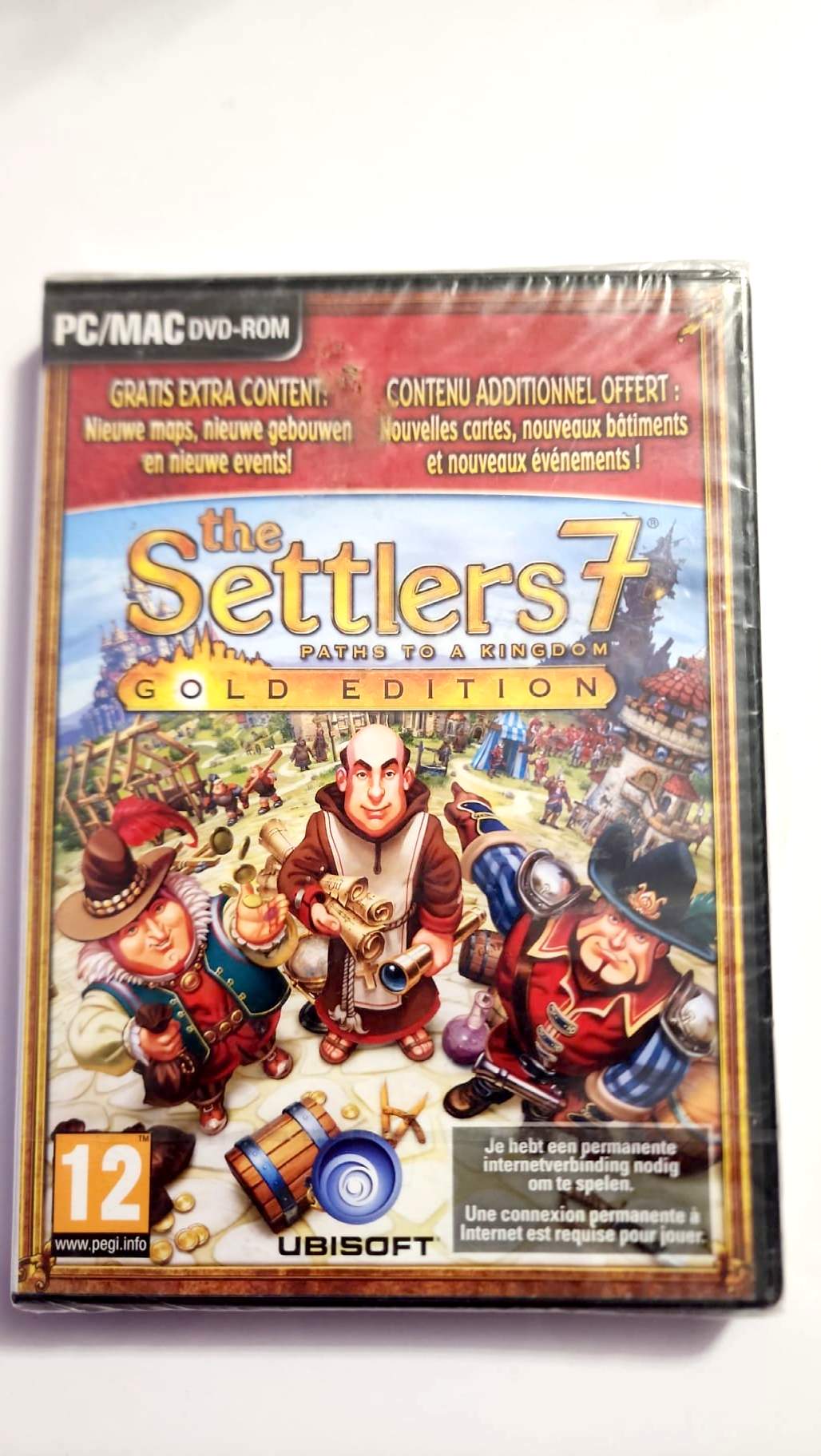 The Settlers 7: Paths to a Kingdom – Gold Edition – PC/Mac DVD-ROM – Neuf