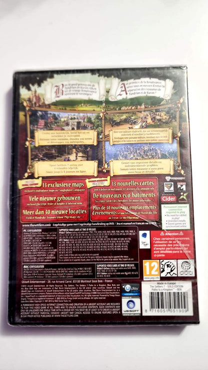 The Settlers 7: Paths to a Kingdom – Gold Edition – PC/Mac DVD-ROM – Neuf