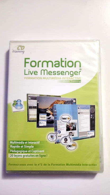 Formation Live Messenger – Formation multimédia interactive – Quick Training – Neuf