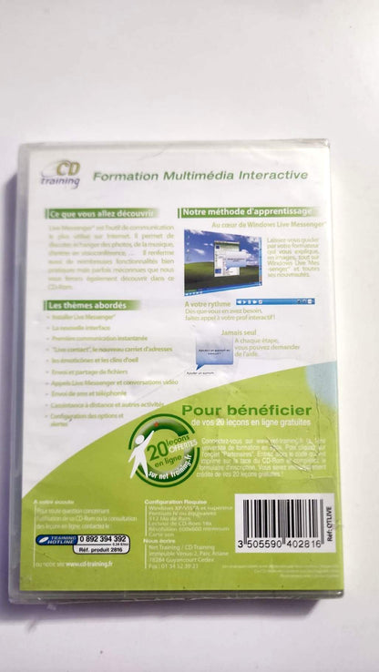 Formation Live Messenger – Formation multimédia interactive – Quick Training – Neuf