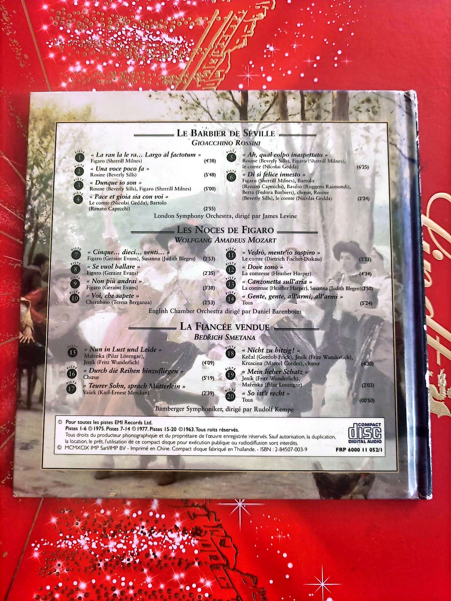 Instants Classiques – Opéra – De l’amour au mariage – Livre + CD Audio inclus cd livre