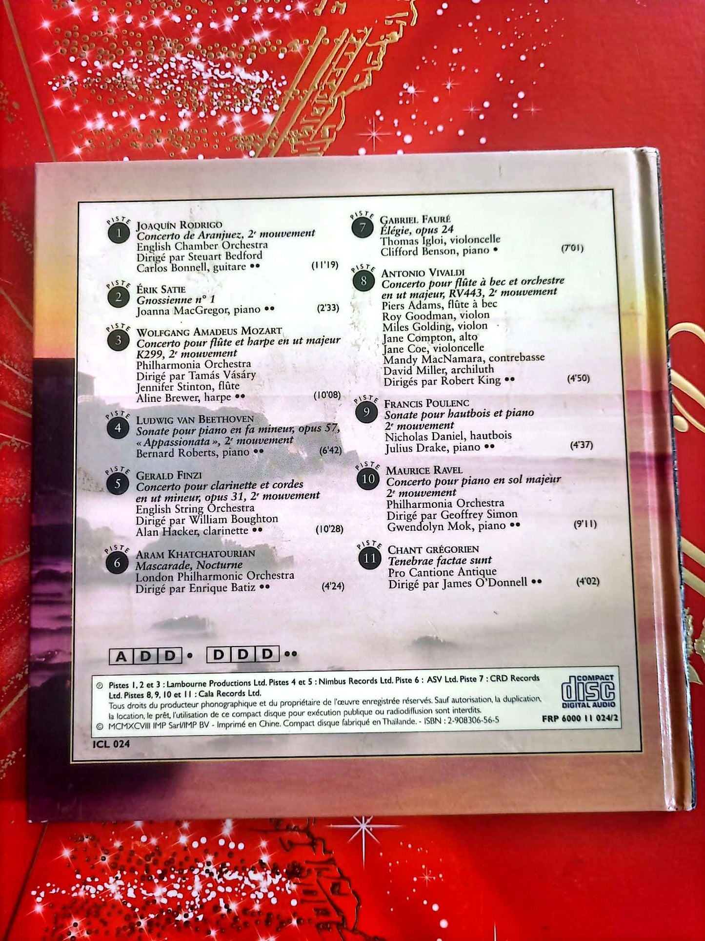 Instants Classiques – Promenades solitaires – Livre + CD Audio inclus – Musique classique cd livre
