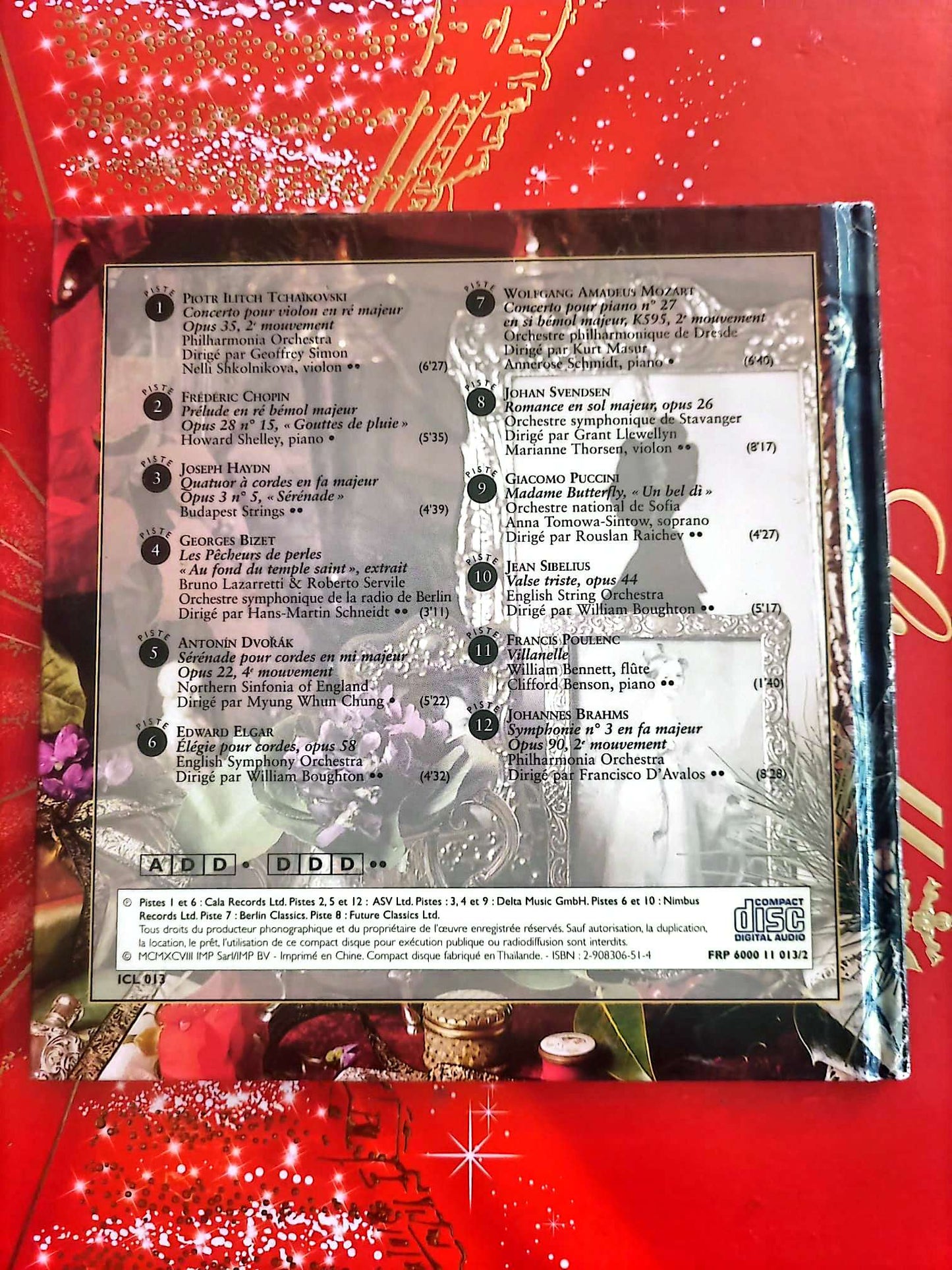 Instants Classiques – Souvenirs du passé – Livre + CD Audio inclus – Musique classique cd livre