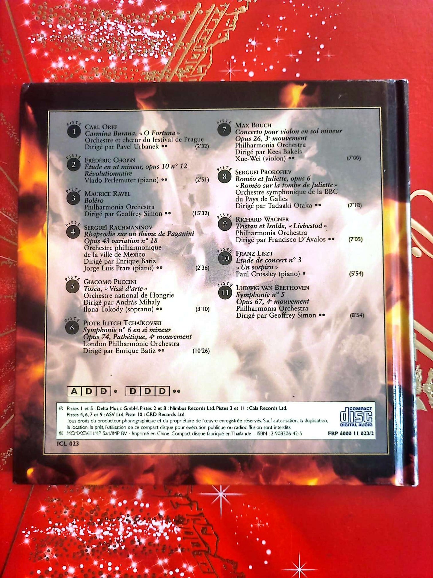 Instants Classiques – Éclats de la passion – Livre + CD Audio inclus – Musique classique intense cd livre