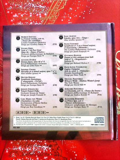 Instants Classiques – Invitation à la danse – Musique classique – Livre + CD Audio inclus – Compilation cd livre