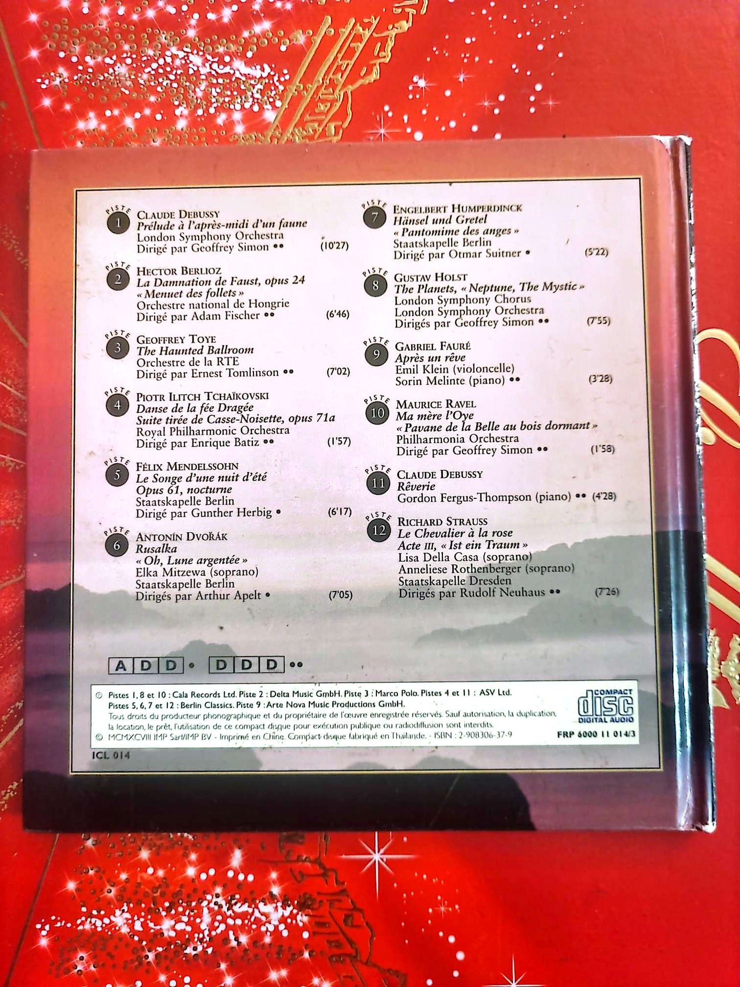 Instants Classiques – Un monde de rêves – Musique classique – Livre + CD Audio inclus – Compilation cd livre
