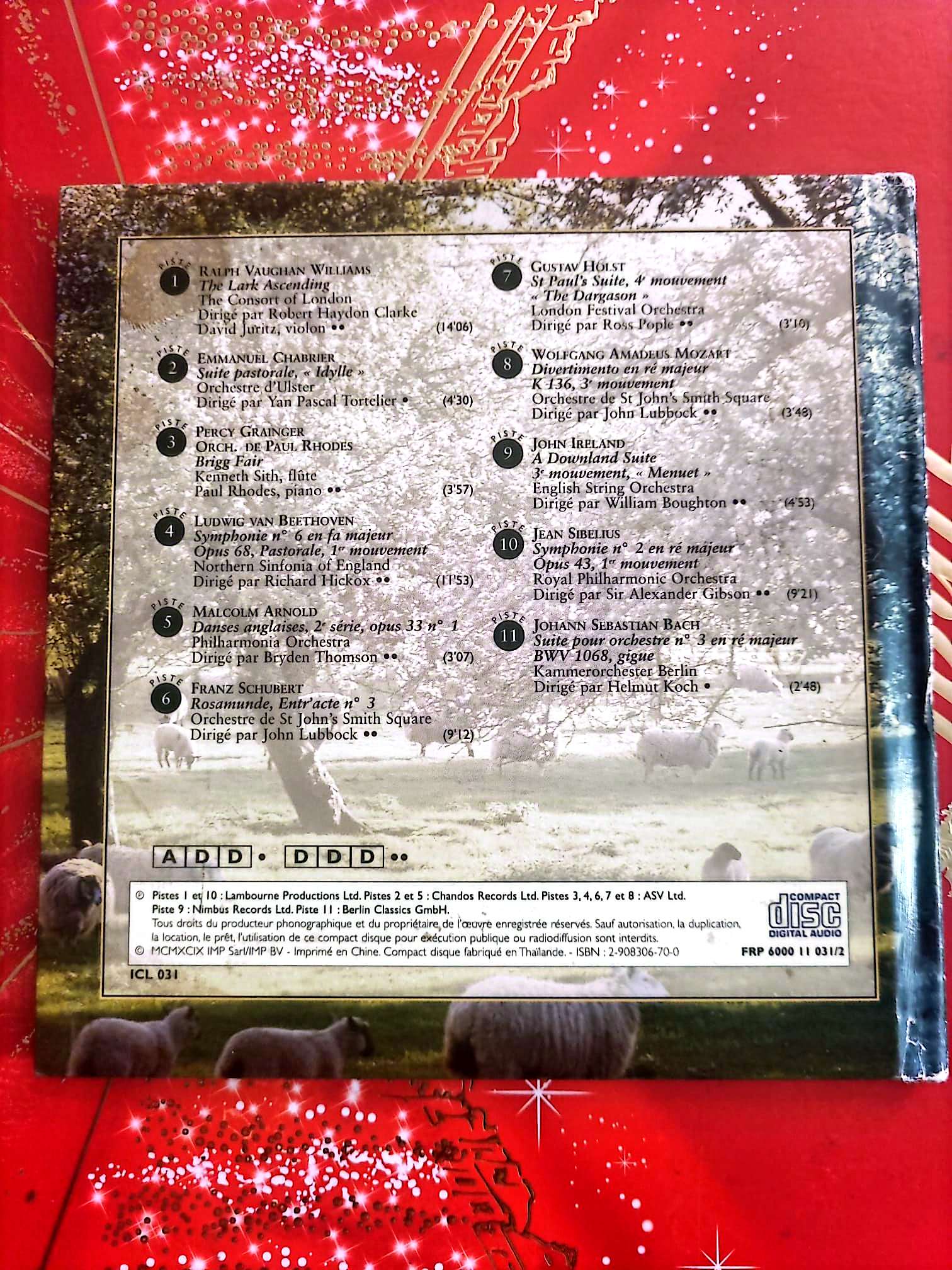 Instants Classiques – Scènes champêtres – Livre + CD Audio inclus – Musique classique pastorale cd livre