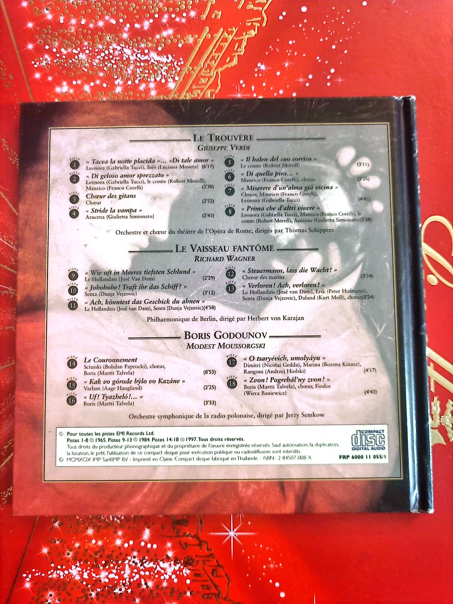 Instants Classiques – Opéra – Providence et fatalité – Livre + CD Audio inclus – Opéra dramatique cd livre