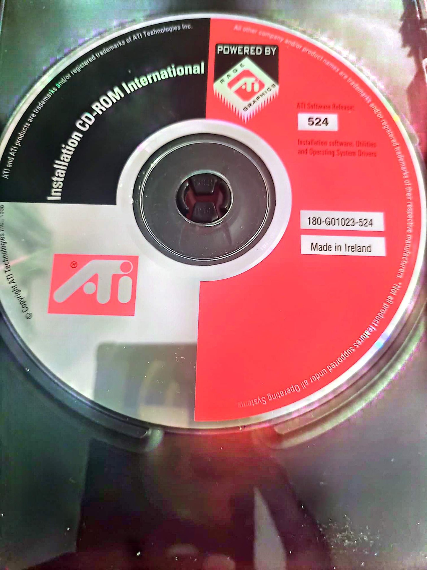 ATI Installation CD-ROM | Pilotes carte graphique | PC