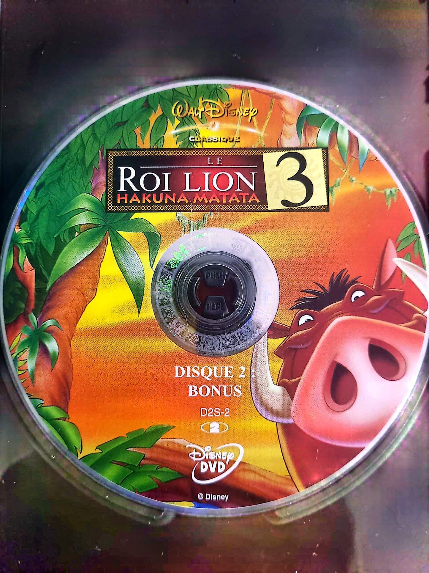 Le Roi Lion 3 – Hakuna Matata | DVD Disney | Disque 2 Bonus | Version française