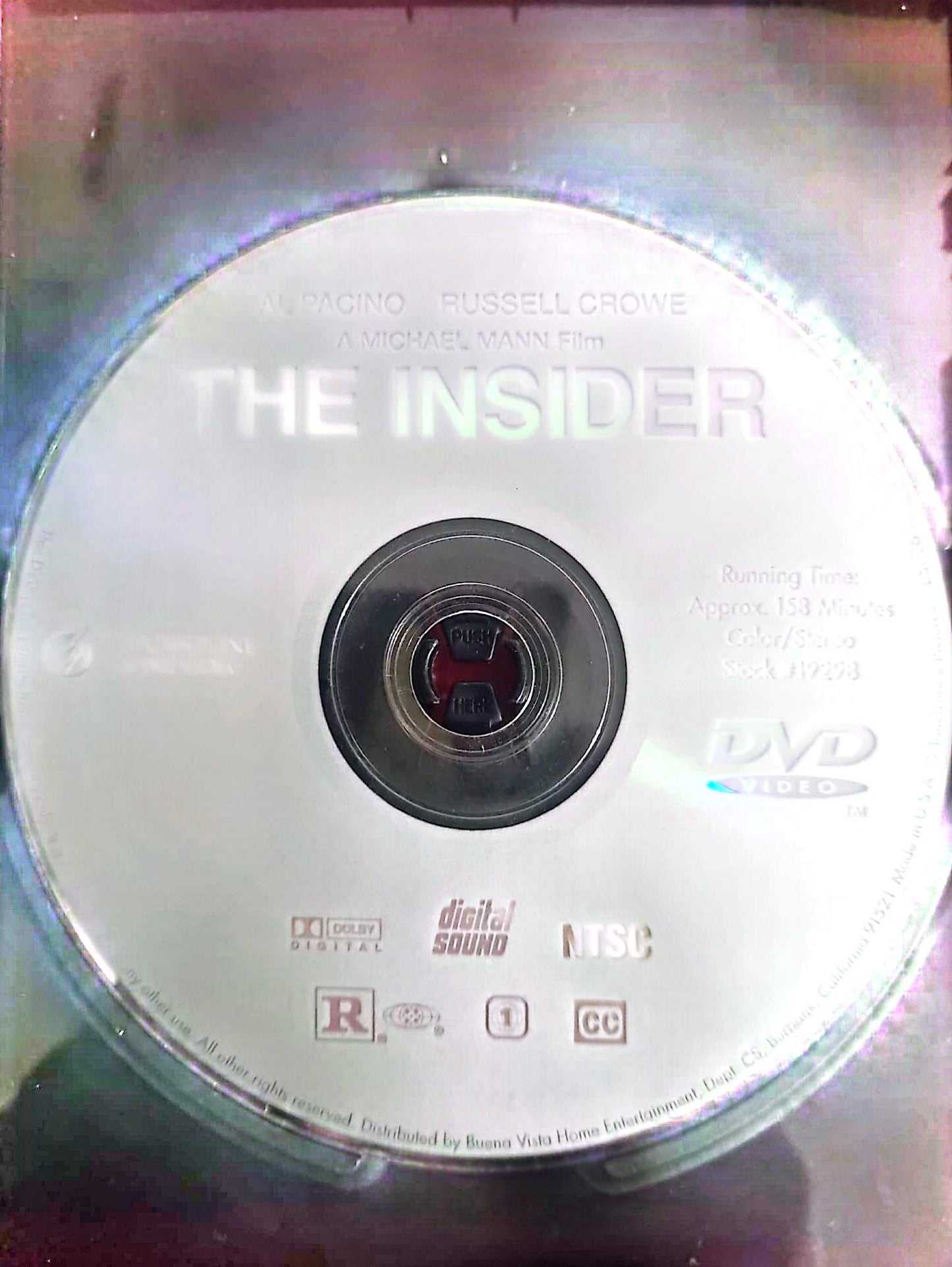 The Insider | DVD Film | Al Pacino | Zone 1 NTSC