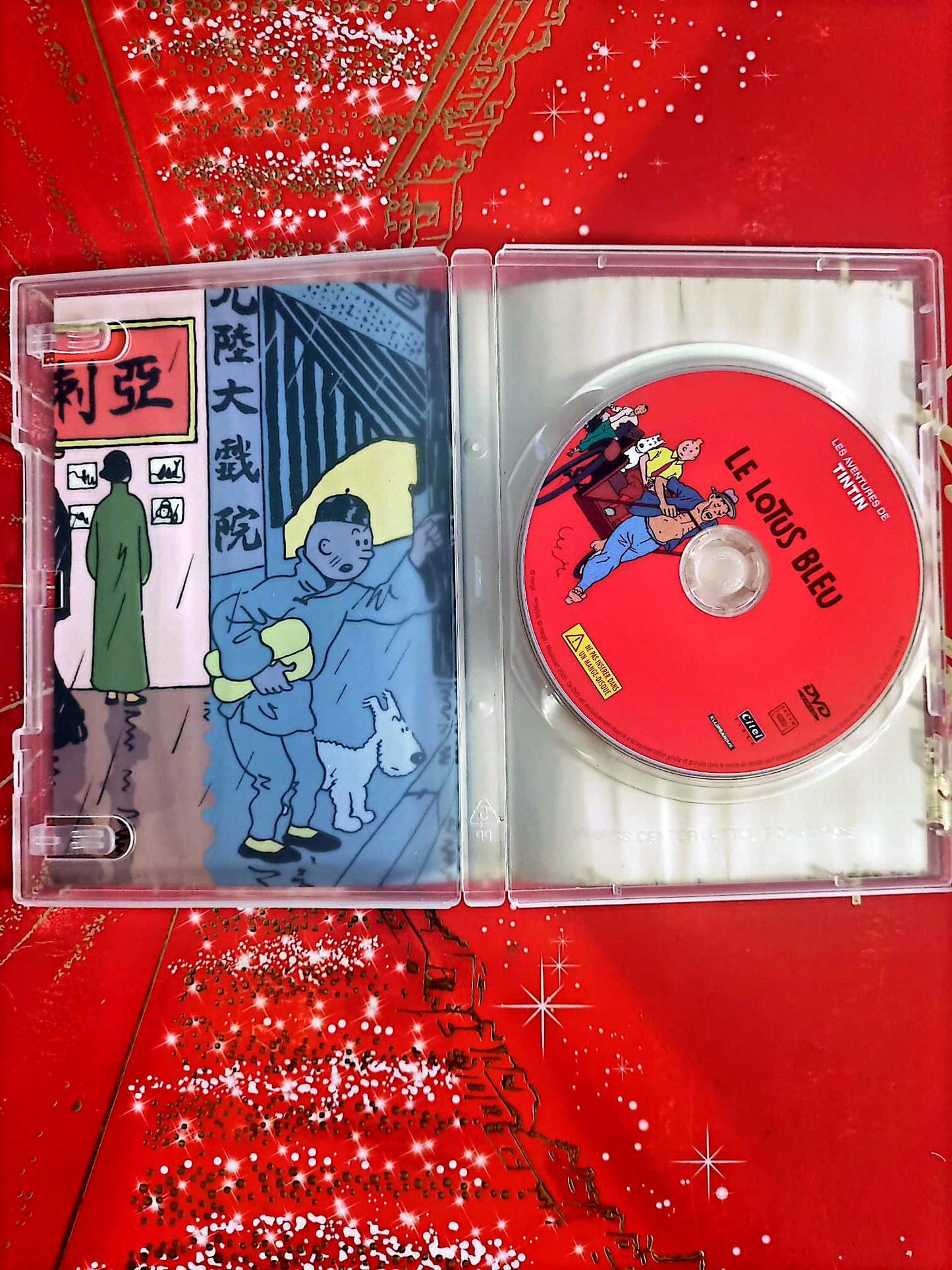 Tintin – Le Lotus Bleu | Mini DVD Original | Édition Compacte | Complet