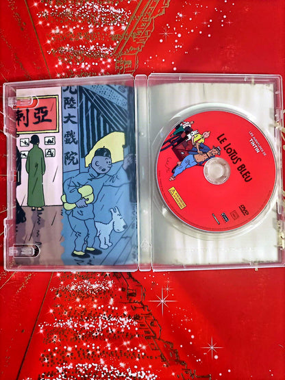Tintin – Le Lotus Bleu | Mini DVD Original | Édition Compacte | Complet