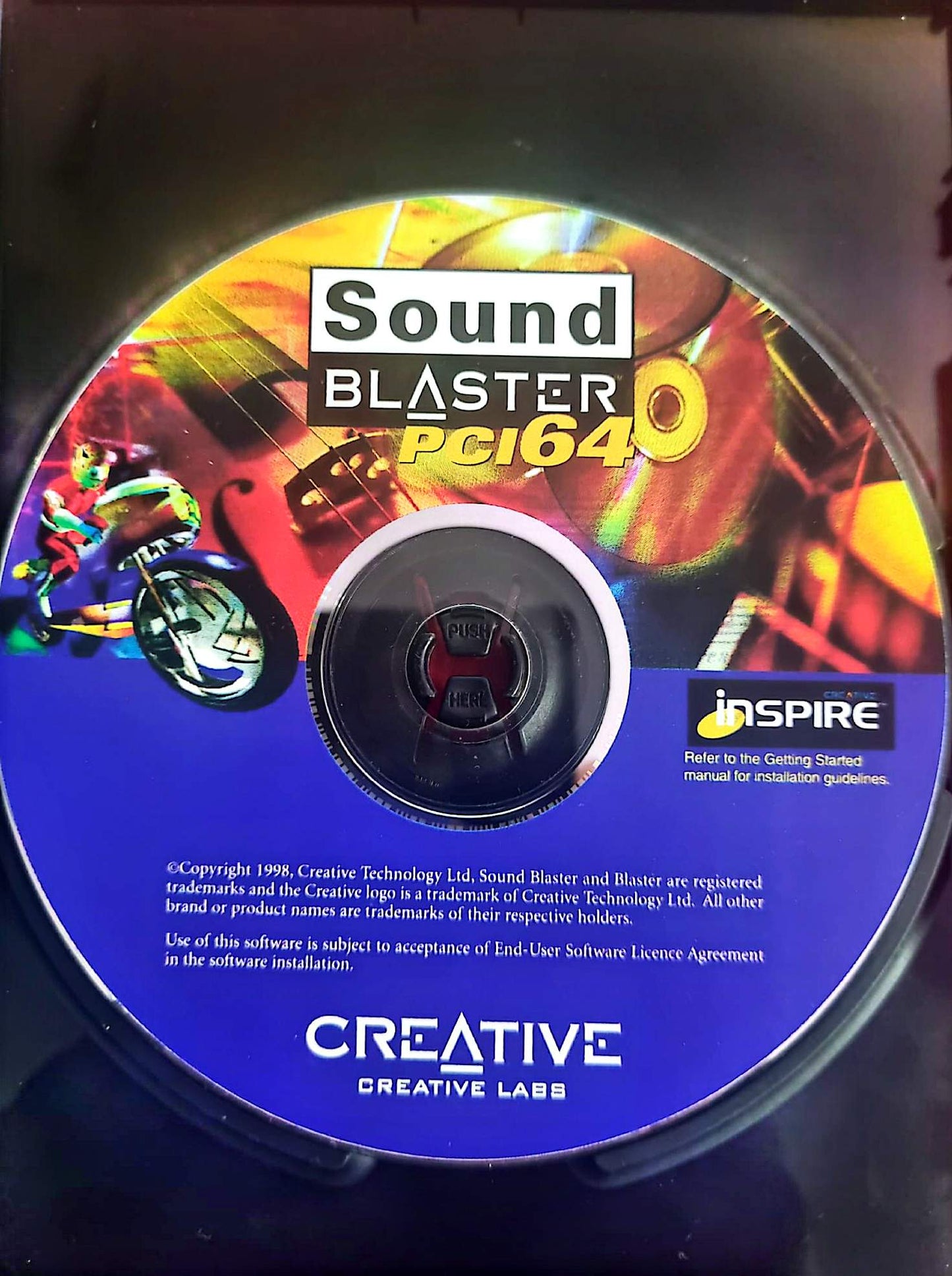 Sound Blaster PCI 64 | CD pilotes audio | Creative Labs | PC