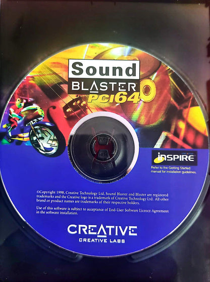 Sound Blaster PCI 64 | CD pilotes audio | Creative Labs | PC