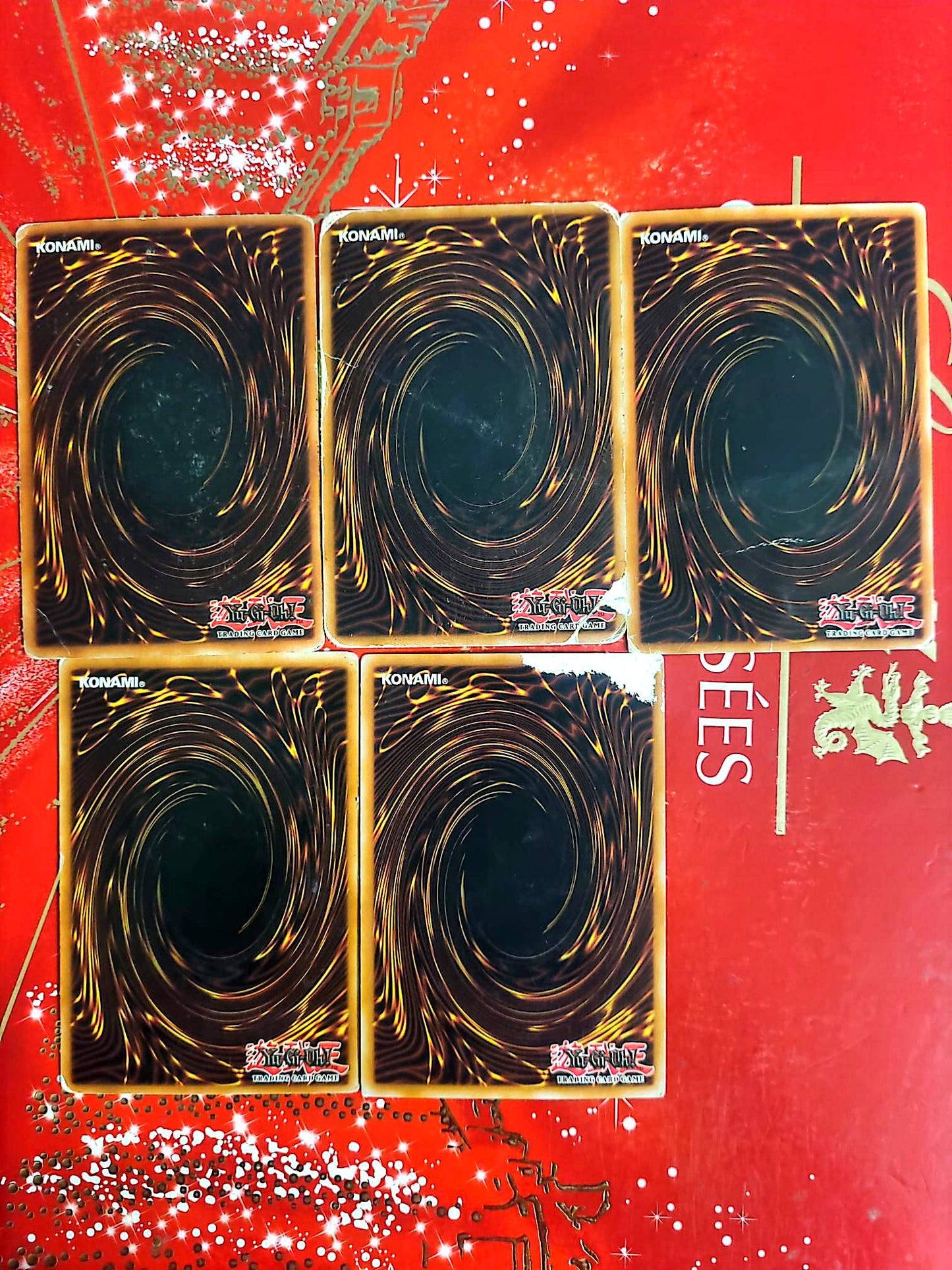 Lot de 5 Cartes Yu-Gi-Oh! Officielles Konami – Monster Reborn – Gouki La Légende – Maruka – Cartes Magie et Monstre