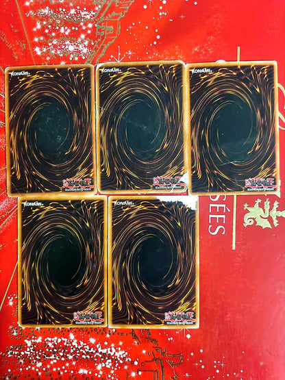Lot de 5 Cartes Yu-Gi-Oh! Officielles Konami – Monster Reborn – Gouki La Légende – Maruka – Cartes Magie et Monstre