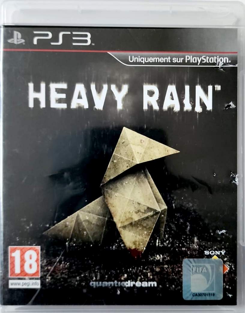 Heavy Rain PS3 PlayStation 3 Jeu Vidéo Français PAL PEGI 18 Complet