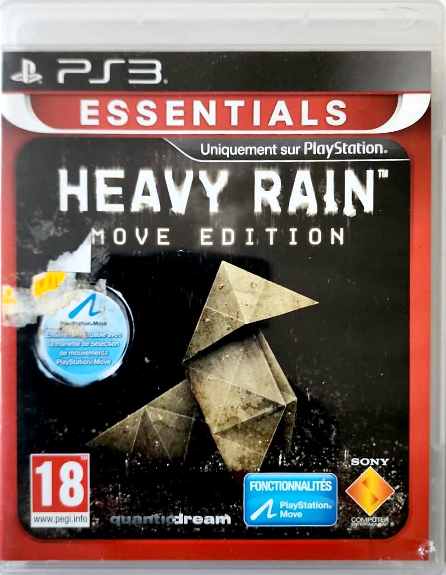 Heavy Rain Move Edition Essentials PS3 PlayStation 3 Jeu Vidéo Thriller Aventure Français PEGI 18